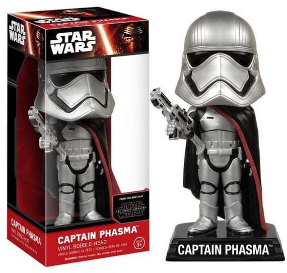 STAR WARS EPISODE VII THE FORCE AWAKENS CAPTAIN PHASMA WACKY WOBBLER FROM FUNKO