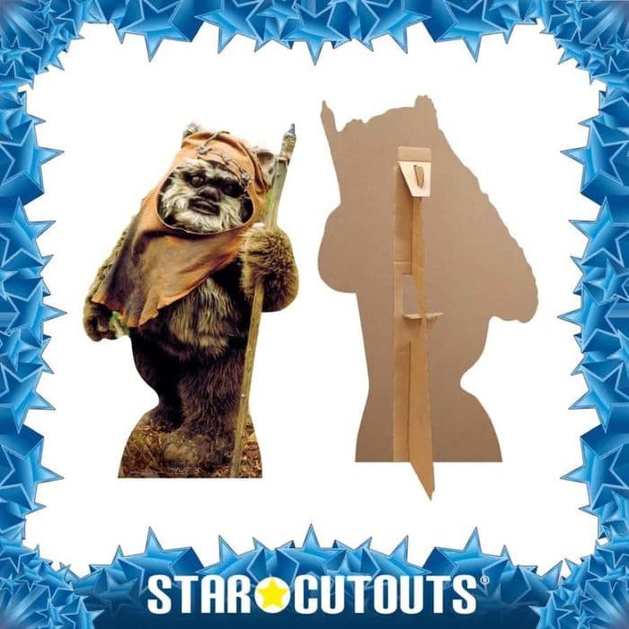 STAR WARS WICKET EWOK LIFE SIZE CARDBOARD CUT OUT