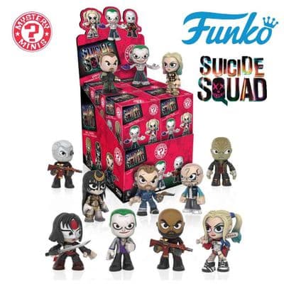 SUICIDE SQUAD MYSTERY MINIS VINYL FIGURES FROM FUNKO