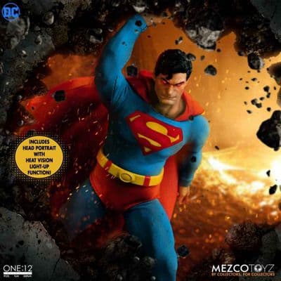SUPERMAN MAN OF STEEL EDITION ONE:12 COLLECTIVE ACTION FIGURE FROM MEZCO TOYZ