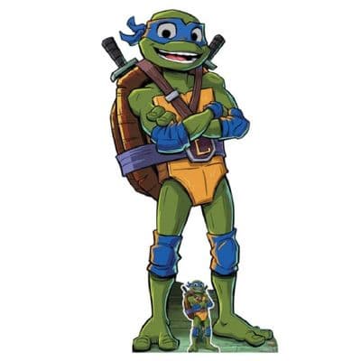 TALES OF TEENAGE MUTANT NINJA TURTLES CARTOON STYLE LEONARDO CARDBOARD CUTOUT
