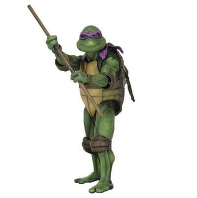 TEENAGE MUTANT NINJA TURTLES 1990 MOVIE 1:4 SCALE DONATELLO ACTION FIGURE FROM NECA