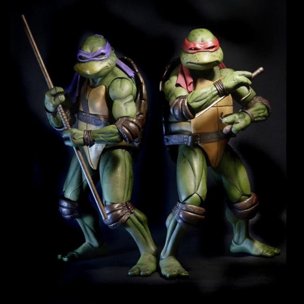 NECA Teenage Mutant Ninja Turtles 4-Piece Action Figure Set