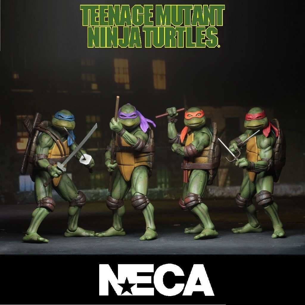 TEENAGE MUTANT NINJA TURTLES 1990 MOVIE 7 SCALE RAPHAEL ACTION FIGURE ...