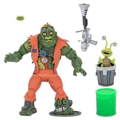 TEENAGE MUTANT NINJA TURTLES CARTOON SERIES MUCKMAN ACTION FIGURE FROM NECA