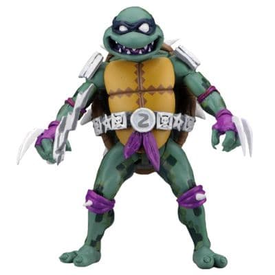 TEENAGE MUTANT NINJA TURTLES SERIES 1 TURTLES IN TIME SLASH ACTION FIGURE FROM NECA