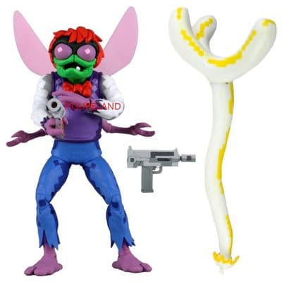 TEENAGE MUTANT NINJA TURTLES TURTLES IN TIME ULTIMATE BAXTER STOCKMAN ACTION FIGURE FROM NECA