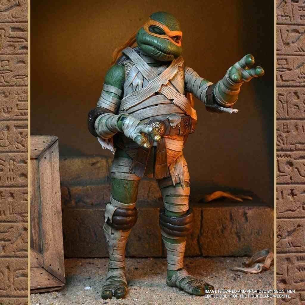 TEENAGE MUTANT NINJA TURTLES UNIVERSAL MONSTERS ULTIMATE MICHELANGELO ...