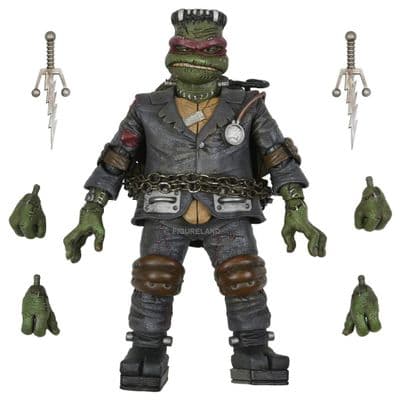 TEENAGE MUTANT NINJA TURTLES UNIVERSAL MONSTERS ULTIMATE RAPHAEL AS FRANKENSTEINS MONSTER FROM NECA
