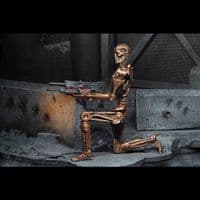 TERMINATOR 2 METAL MASH ENDOSKELETON KENNER TRIBUTE ACTION FIGURE  FROM NECA