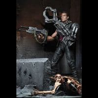 TERMINATOR 2 POWER ARM T-800  KENNER TRIBUTE ACTION FIGURE  FROM NECA