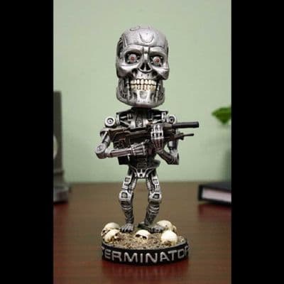TERMINATOR 2 T-800 ENDOSKELETON HEAD KNOCKER FROM NECA