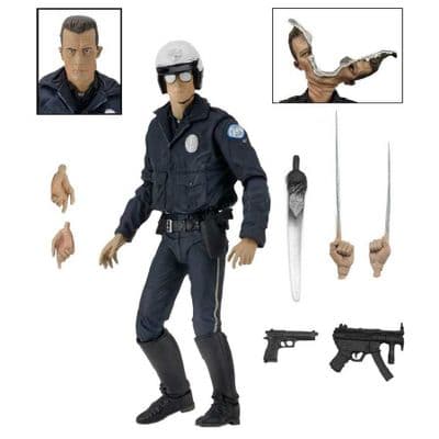 TERMINATOR 2 ULTIMATE T-1000 MOTORCYCLE COP 7