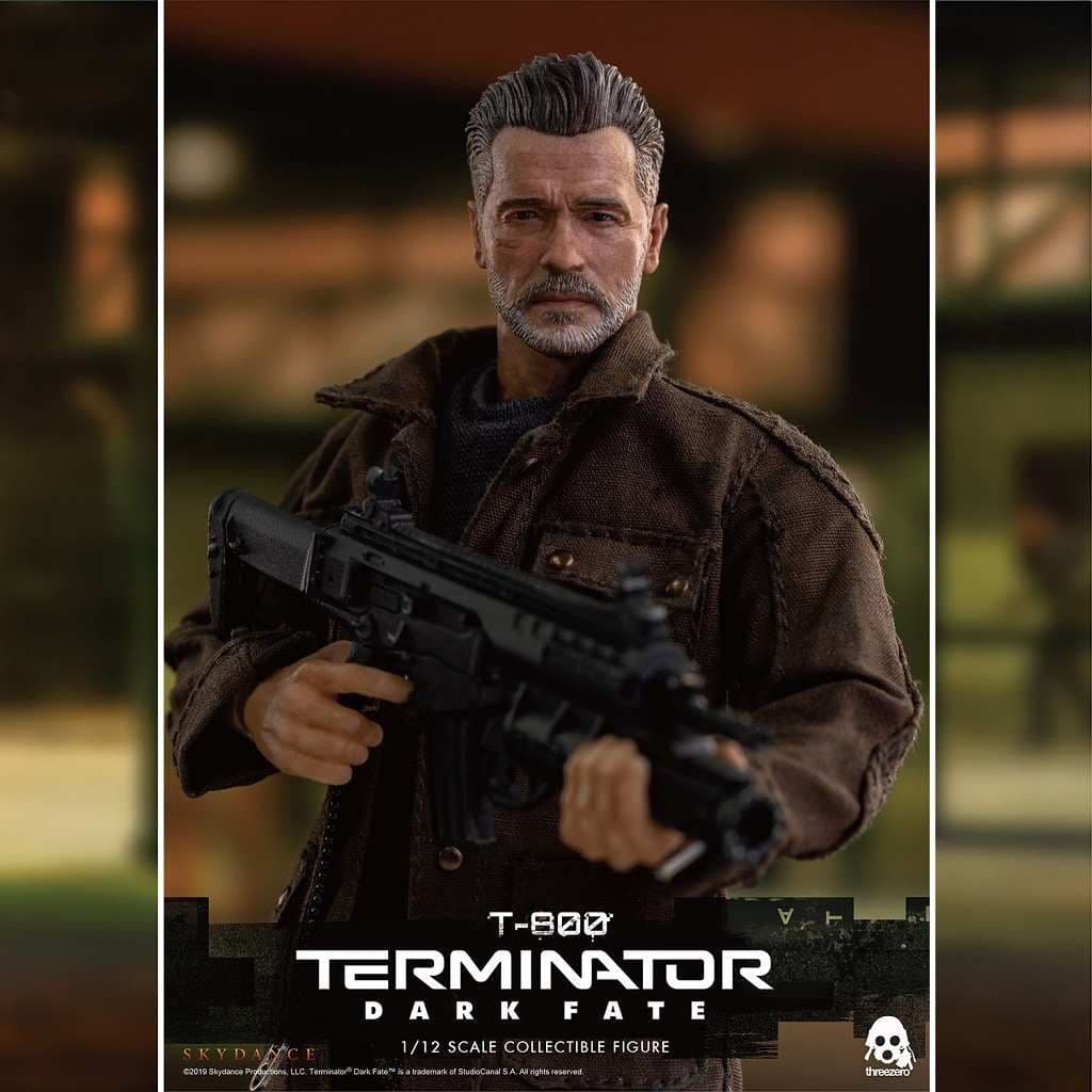 TERMINATOR DARK FATE 1 12 SCALE T-800 ACTION FIGURE FROM THREEZERO