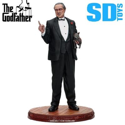 THE GODFATHER DON VITO CORLEONE THE OFFER 20 CM PVC STATUE FROM SD TOYS