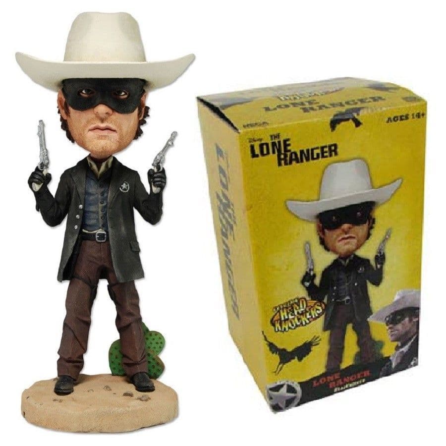 THE LONE RANGER - LONE RANGER ARMIE HAMMER HEAD KNOCKER FROM NECA