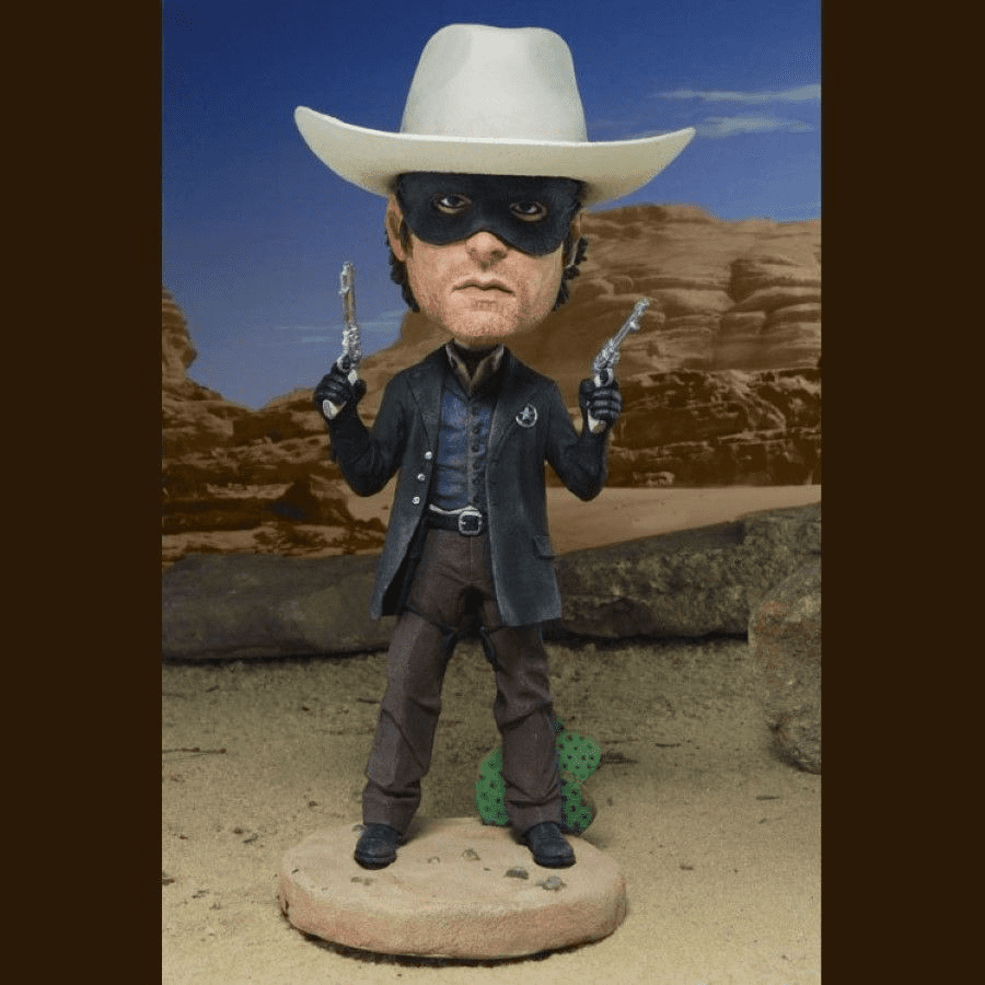 THE LONE RANGER - LONE RANGER ARMIE HAMMER HEAD KNOCKER FROM NECA