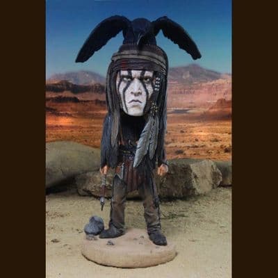 THE LONE RANGER - TONTO (JOHNNY DEPP) HEAD KNOCKER FROM NECA
