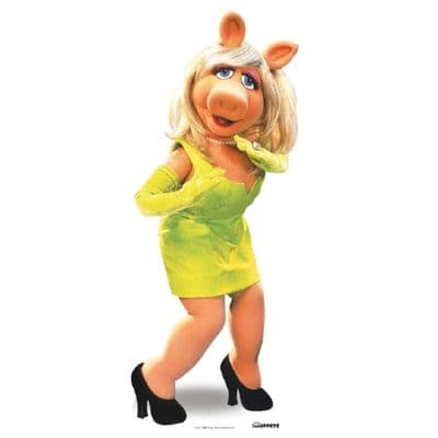 THE MUPPETS MISS PIGGY CARDBOARD CUT OUT