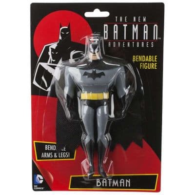 THE NEW BATMAN ADVENTURES BATMAN BENDABLE FIGURE FROM NJ CROCE