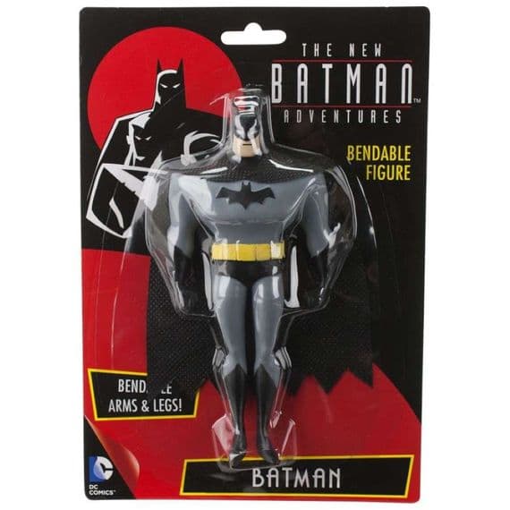 THE NEW BATMAN ADVENTURES BATMAN BENDABLE FIGURE FROM NJ CROCE