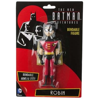 THE NEW BATMAN ADVENTURES ROBIN BENDABLE FIGURE FROM NJ CROCE