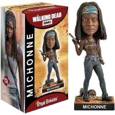 THE WALKING DEAD MICHONNE BOBBLEHEAD FROM ROYAL BOBBLES