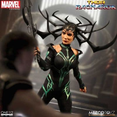 THOR: RAGNAROK - HELA ONE:12 COLLECTIVE ACTION FIGURE FROM MEZCO TOYZ