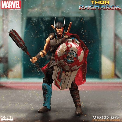 THOR: RAGNAROK - THOR ONE:12 COLLECTIVE ACTION FIGURE FROM MEZCO TOYZ