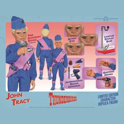 THUNDERBIRDS INTERNATIONAL RESCUE JOHN TRACY 1:6 CHARACTER REPLICA FIGURE FROM BIG CHIEF STUDIOS