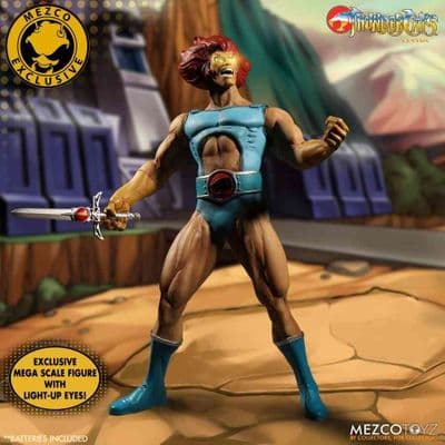 THUNDERCATS MEGA SCALE LION-O WITH LIGHT UP EYES 2017 SUMMER EXCLUSIVE ACTION FIGURE FROM MEZCO TOYZ