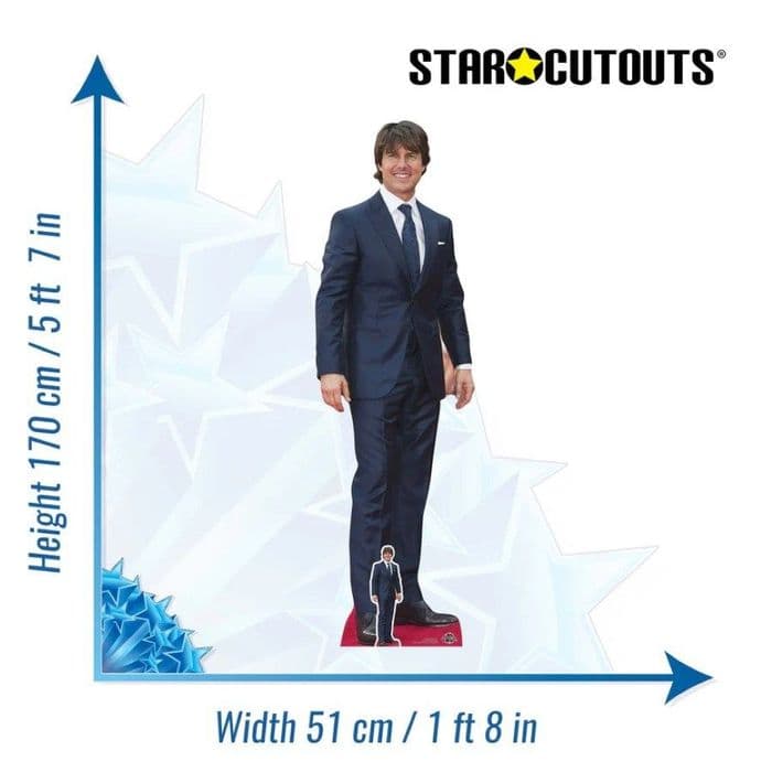 TOM CRUISE LIFE SIZE CARDBOARD CUT OUT