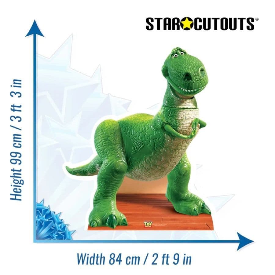 TOY STORY REX DINOSAUR CARDBOARD CUT OUT