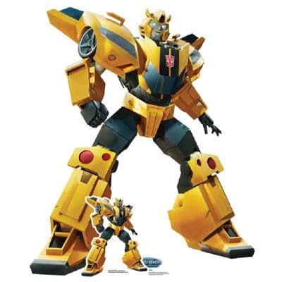TRANSFORMERS BUMBLEBEE CARDBOARD CUT OUT