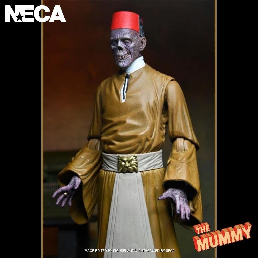 UNIVERSAL MONSTERS ULTIMATE THE MUMMY COLOUR ARDATH BEY 7" SCALE ACTION ...