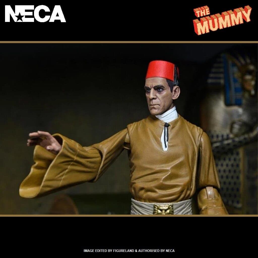 UNIVERSAL MONSTERS ULTIMATE THE MUMMY COLOUR ARDATH BEY 7" SCALE ACTION ...