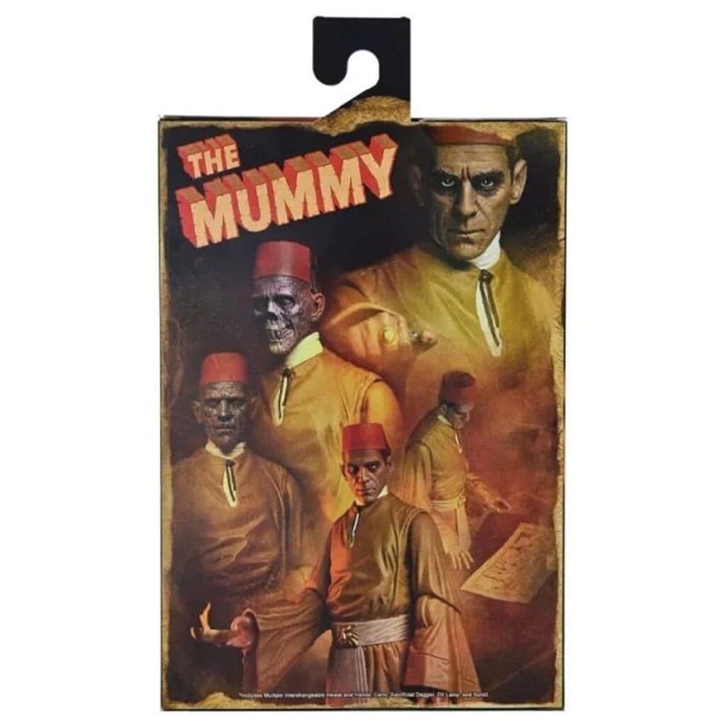 UNIVERSAL MONSTERS ULTIMATE THE MUMMY COLOUR ARDATH BEY 7" SCALE ACTION ...