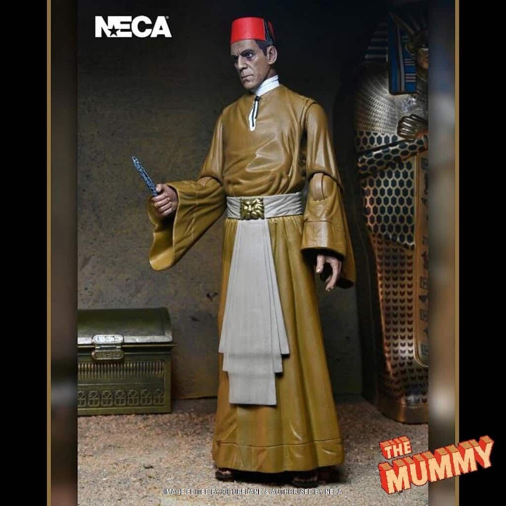 UNIVERSAL MONSTERS ULTIMATE THE MUMMY COLOUR ARDATH BEY 7" SCALE ACTION ...