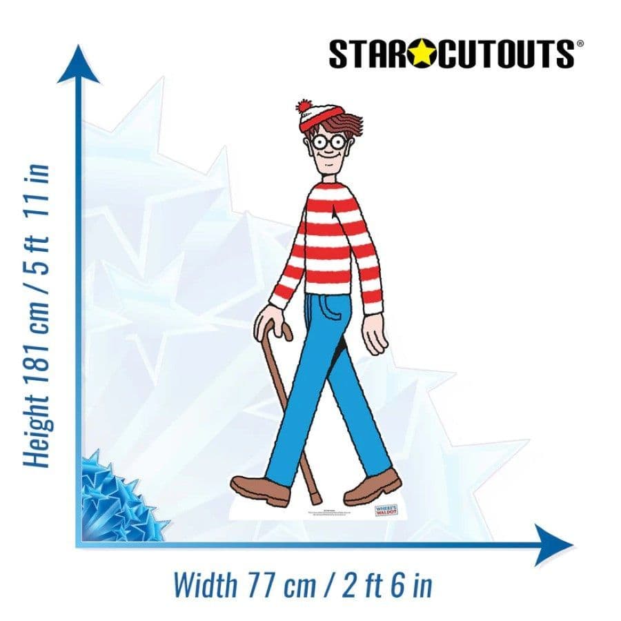WHERE S WALLY CARDBOARD CUT OUT