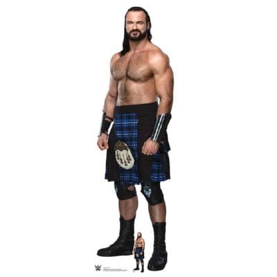 WWE DREW MCINTYRE IN KILT LIFE SIZE CARDBOARD CUT OUT