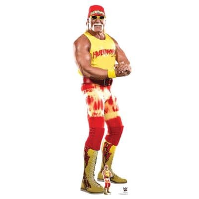 WWE HULK HOGAN LIFE SIZE CARDBOARD CUT OUT