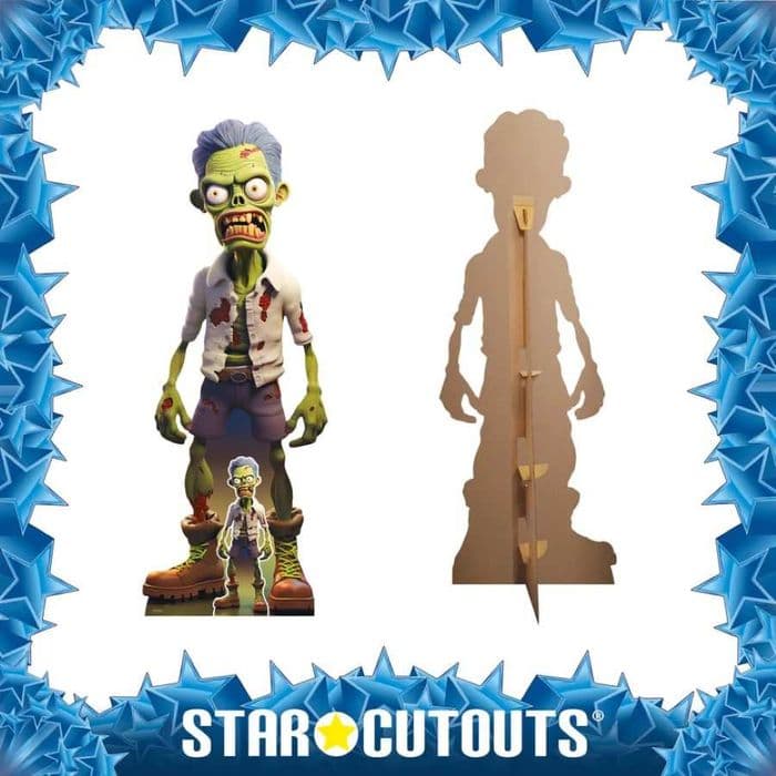 Zombie Cut Out Card Decoration main image 1
