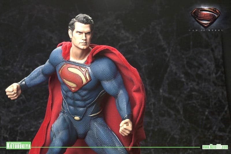 SUPERMAN MAN OF STEEL ARTFX STATUE FROM KOTOBUKIYA