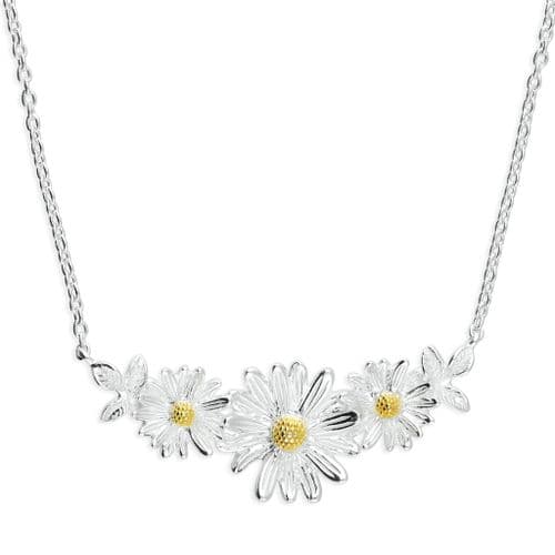 Ad Astra Daisy Chain Necklace - Sterling Silver