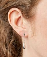 Ad Astra Double Tear Drop Earrings - Sterling Silver