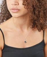Ad Astra Montana Blue Crystal Pendant & Chain