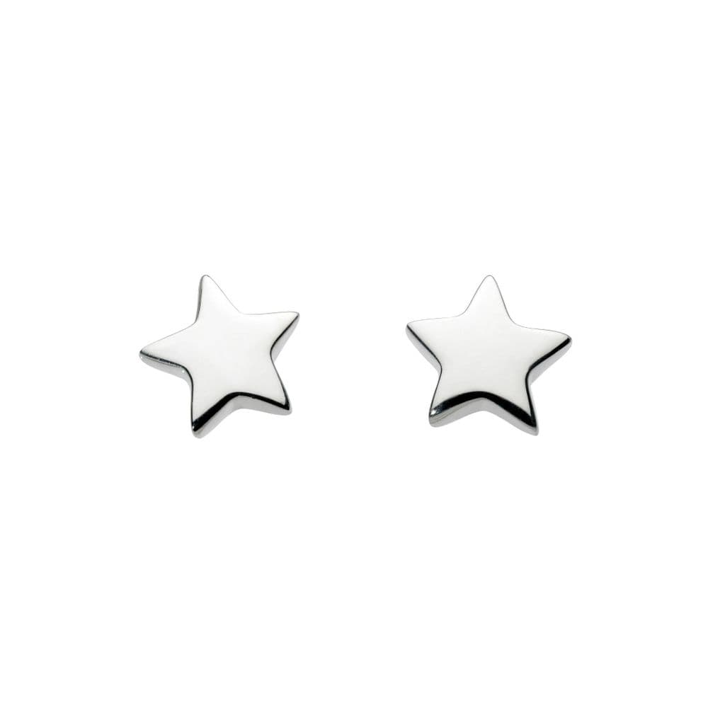 Ad Astra Star Stud Earrings - Sterling Silver