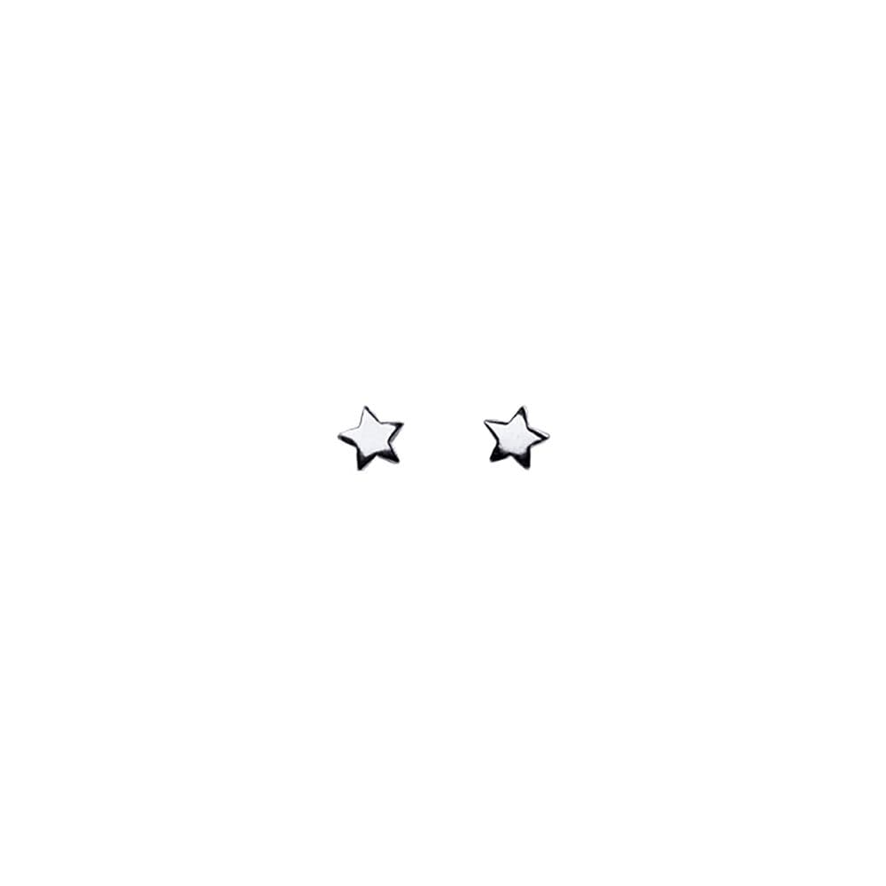 Ad Astra Tiny Star Stud Earrings Sterling Silver