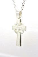 Andrew McCallum Double Sided Cross Pendant & Chain Sterling Silver