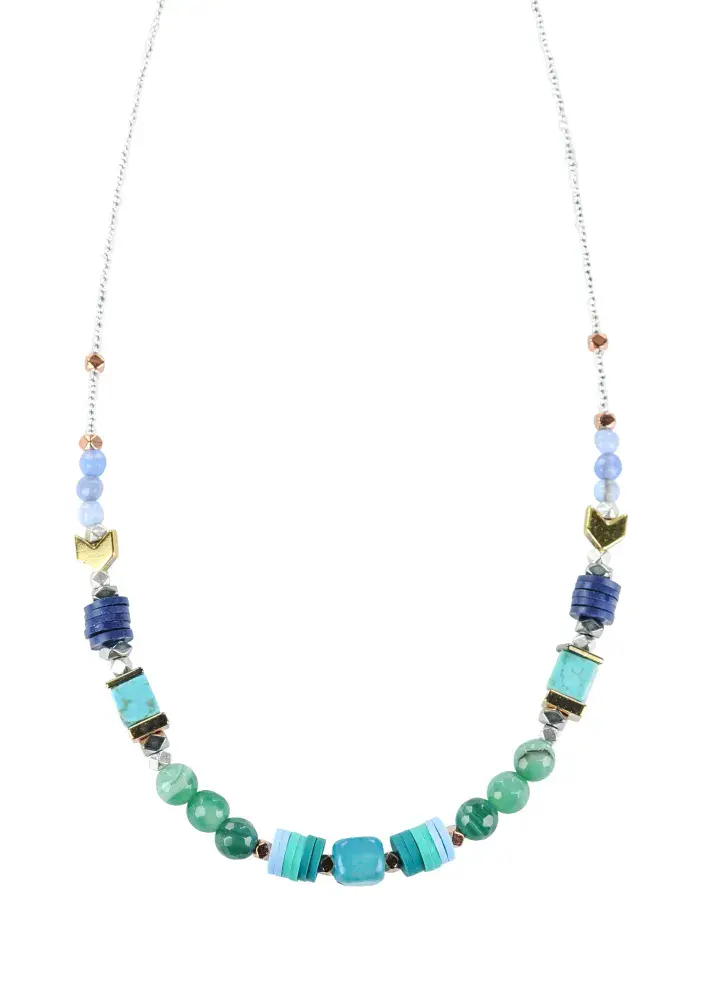 Arran Bay Jasper & Agate Necklace